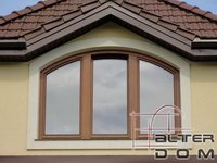 Klasyka pięknego okna łukowego - Urzędowski Siedlce